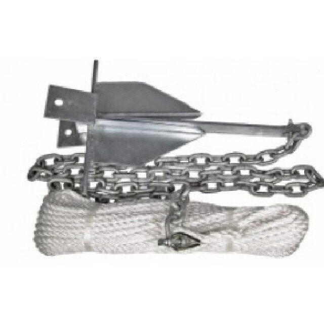 Sand Anchor Kit 10 Lb 50x10 Rope 2x8 Chain (146020)