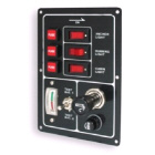 3 Switch Panel with Meter and Lighter Socket (114250)