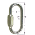 Quick Link G316 Stainless Steel 40mm X 4mm (164504)