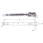 Turnbuckle G316 Stainless Steel Clsd Eye/Tog M6 (163068)