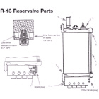 Fill Plug W/Air Valve T/S R-13 Reservalv (298504)