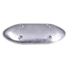 Anode Oval With Holes 230x80x18mm (191041)