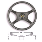 Wheel Laguna Black Pvc 335mm (271026)