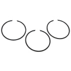 3 Ring .015 OS Bore Inline Piston Rings - Sierra (S18-3916)