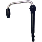Telescopic Faucet with On-Off Valve - Black (134018)