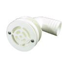 Over Flow Drain with Strainer - 90° (131780)