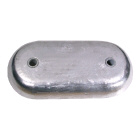 Anode Oval With Holes 219x108x25mm (191040)