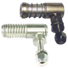 Ball joint - 3/8" UNF - gold passivated steel (282559)
