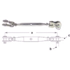 Turnbuckle G316 Stainless Steel Clsd Tog/Tog M8 (163036)