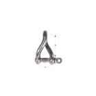 Shackle Twisted G316 Stainless Steel 6mm (161114)