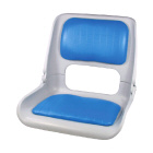 Seat Skipper Shell With Blue Vinyl Pads (181112)