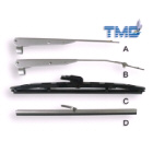 Articulated Stainless Steel Wiper Arm, 320-400mm (116074)