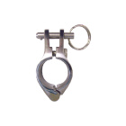 Canopy Bow Knuckle Hinged Stainless Steel Qr 22mm (195027)