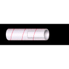 1" Clear PVC with Red Trace 50' - Sierra (S116-162-1006)