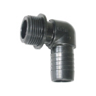 Hose Tail Poly Elbow 38mm X 1 1/2 Bspm (138368)