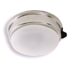 Polished Cast Stainless Steel Dome Light - With Switch (122120)