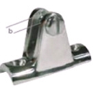 Canopy Rail Mount Stainless Steel Curved Base (195057)