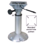 Gas Pedestal - with swivel seat and slide mount (183007)
