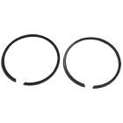 2 Ring .015 OS Bore Inline Piston Rings - Sierra (S18-4020)