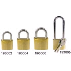 Padlock Brass With Stainless Steel Shackle 50mm (193006)