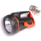 Lantern style torch and battery. (223170)